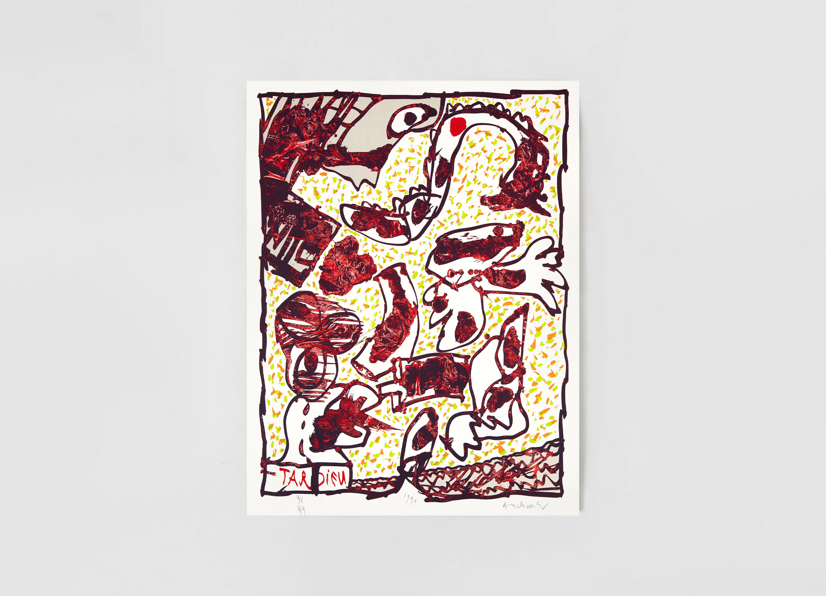 estampe Tardieu Pierre Alechinsky