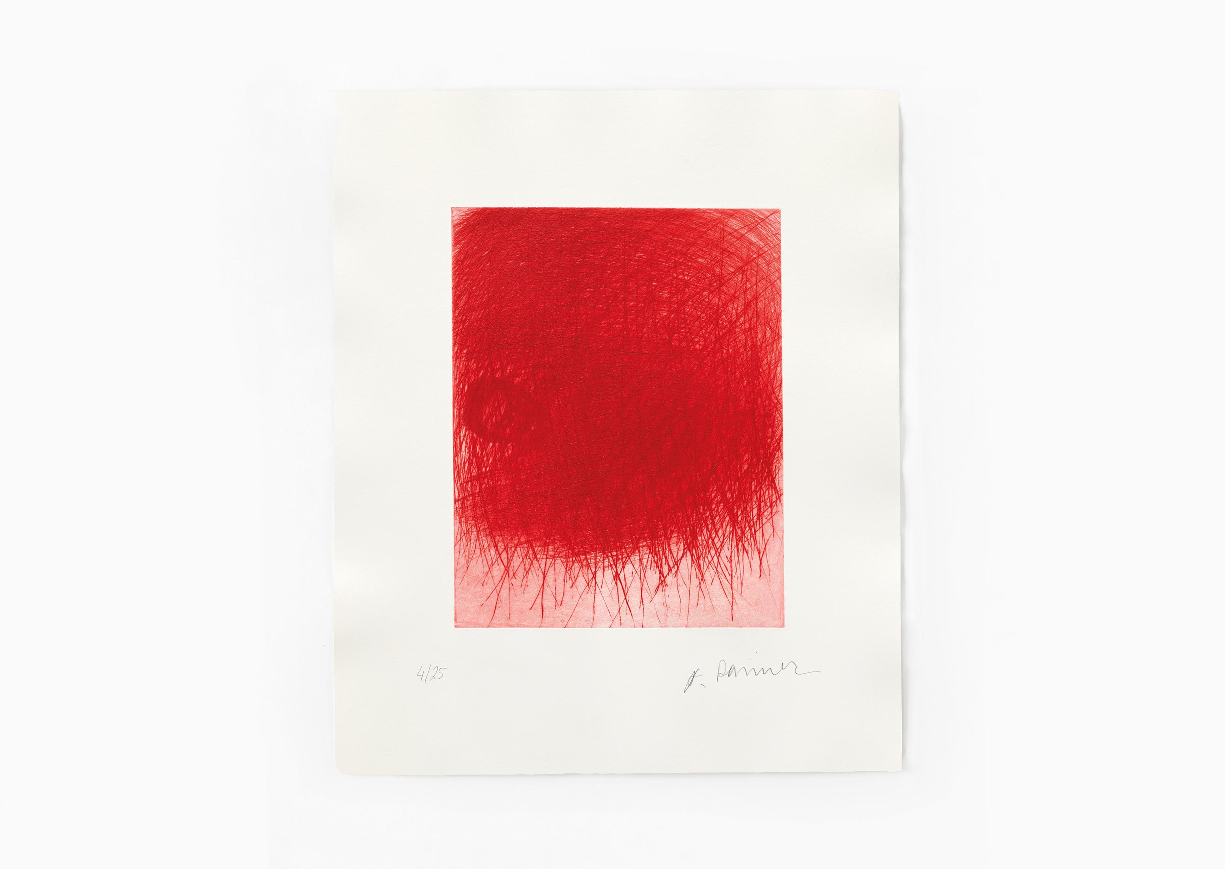 estampe Perego Arnulf Rainer