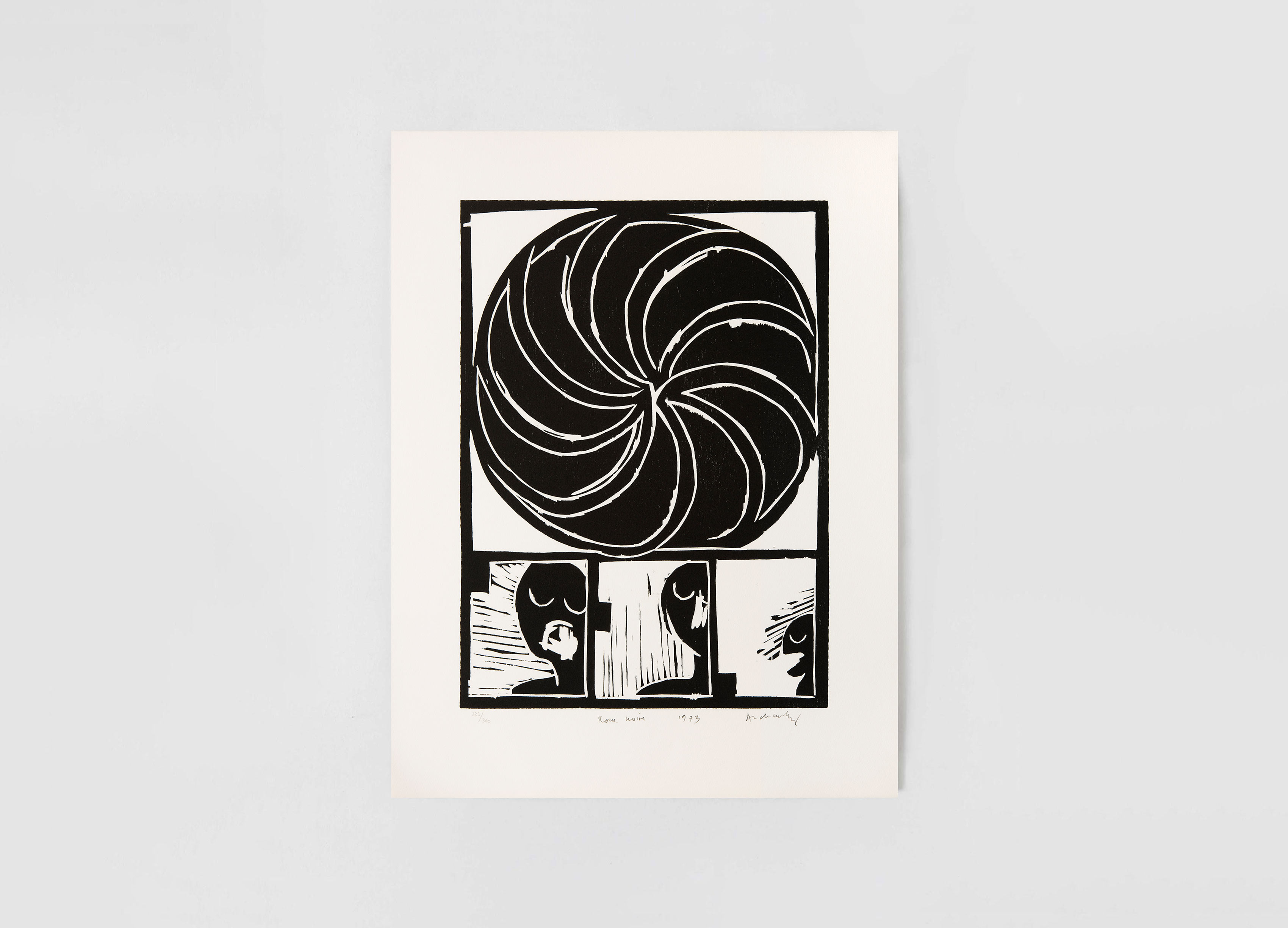 estampe Roue Pierre Alechinsky