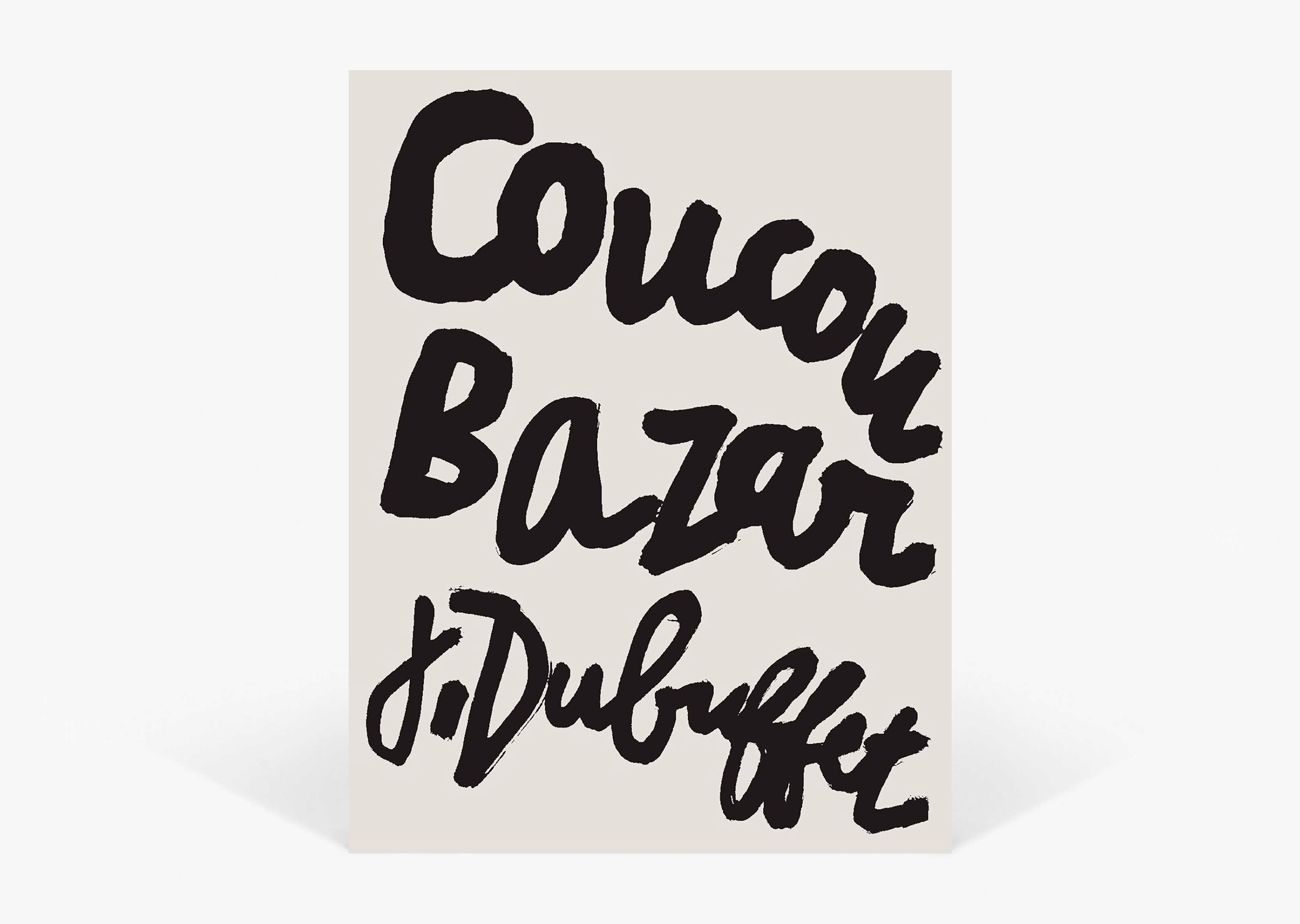 livre Coucou Bazar Jean Dubuffet