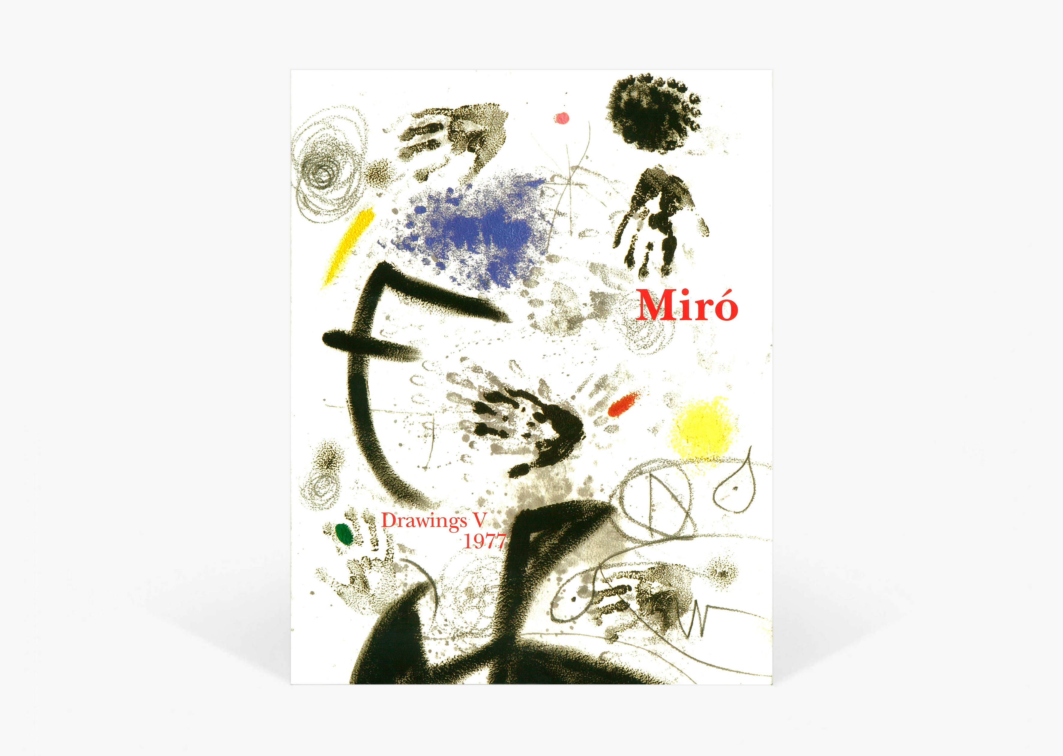 livre Miró Drawings. Vol.5 (1977) Joan Miró