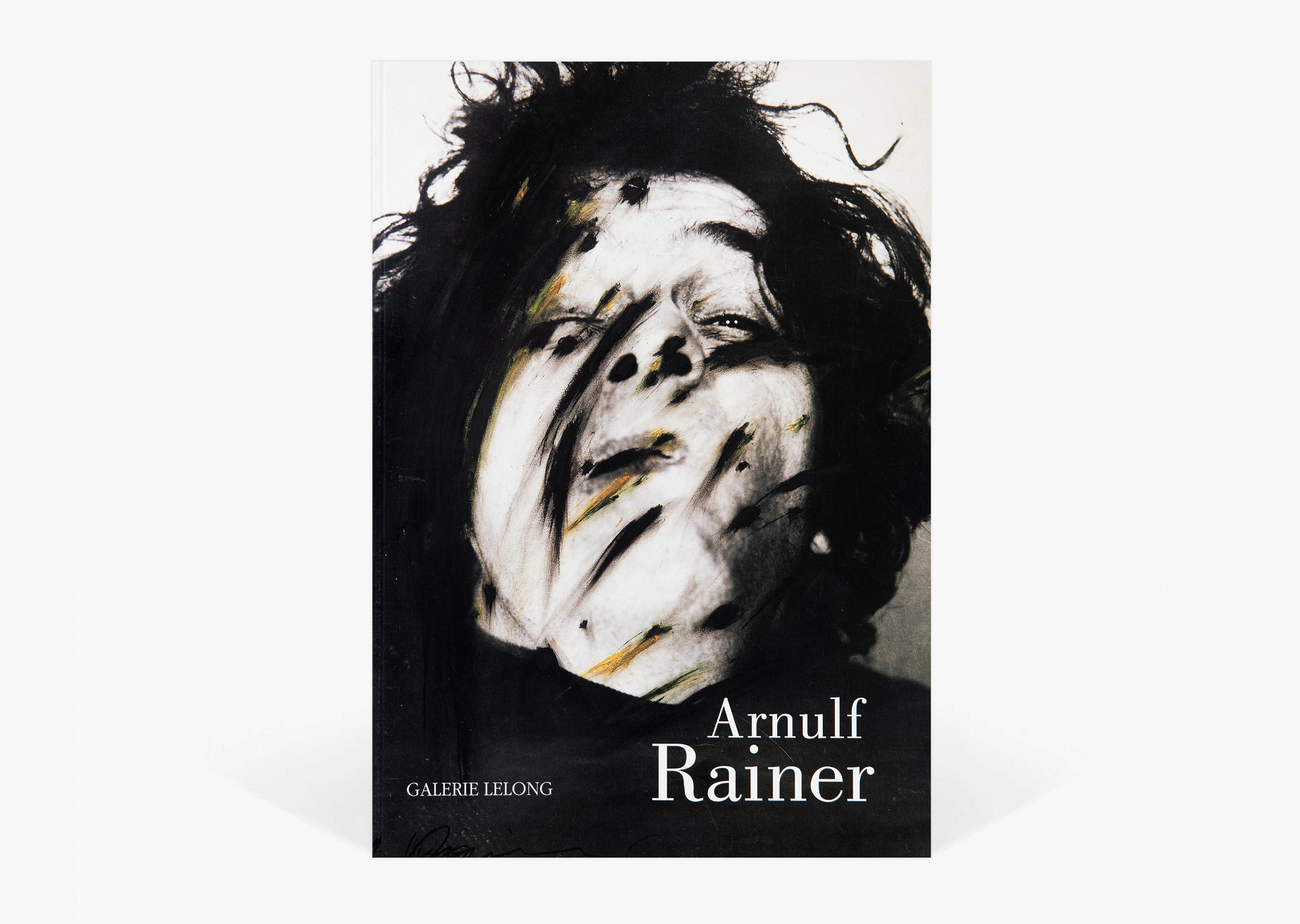livre Visages dérobés Arnulf Rainer