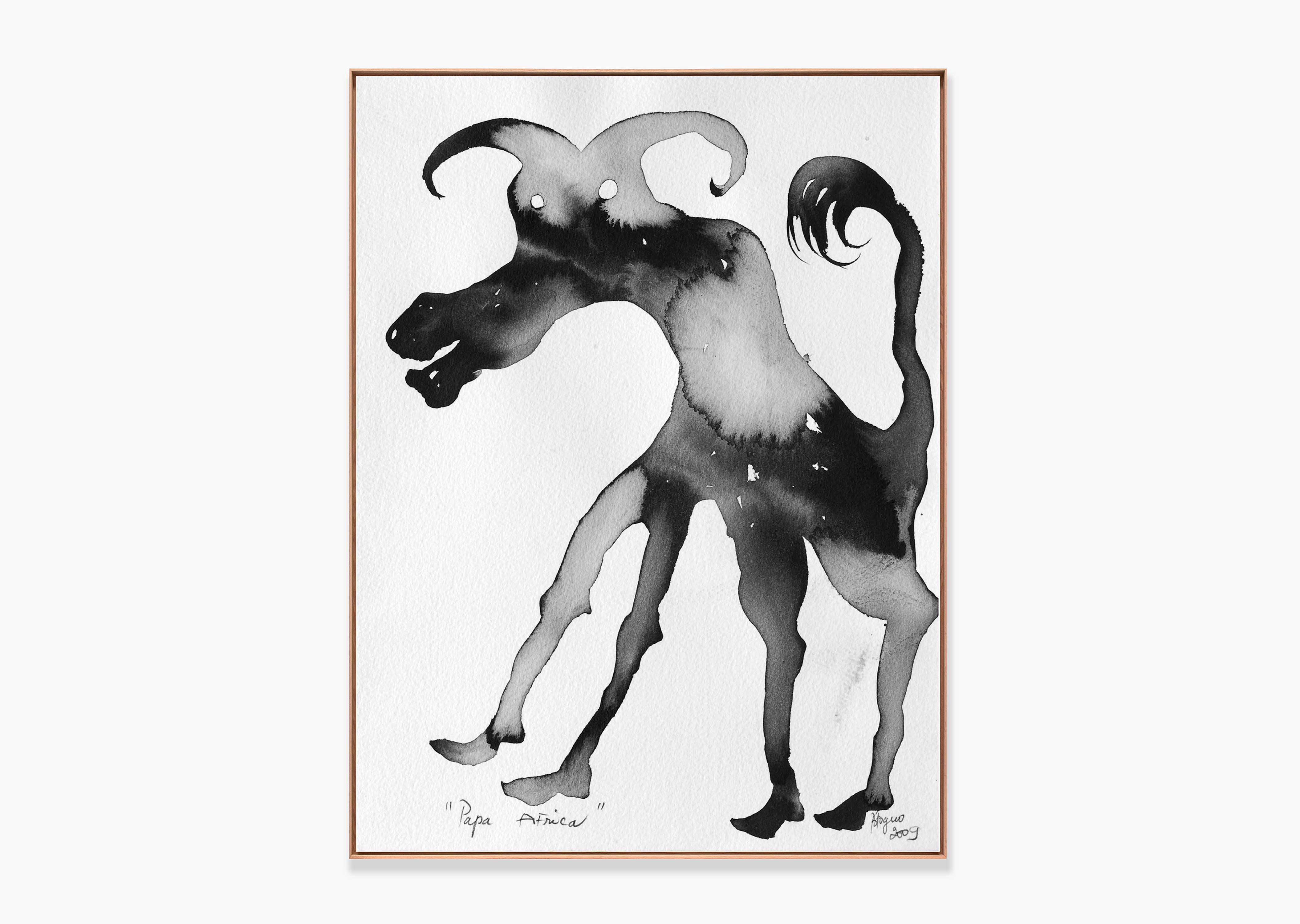 oeuvre Papa Africa Barthélémy Toguo