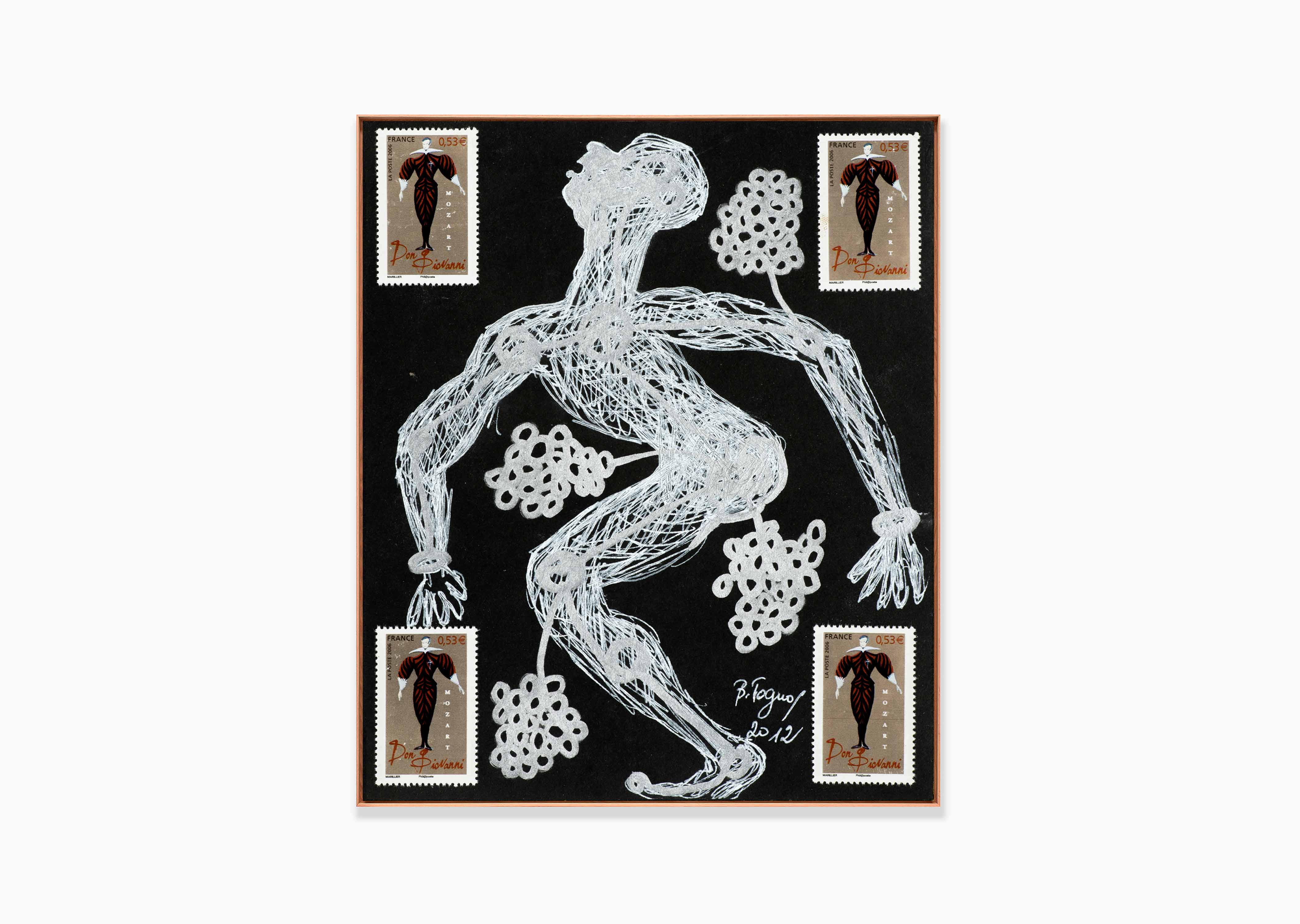 oeuvre Ghost tonight X Barthélémy Toguo