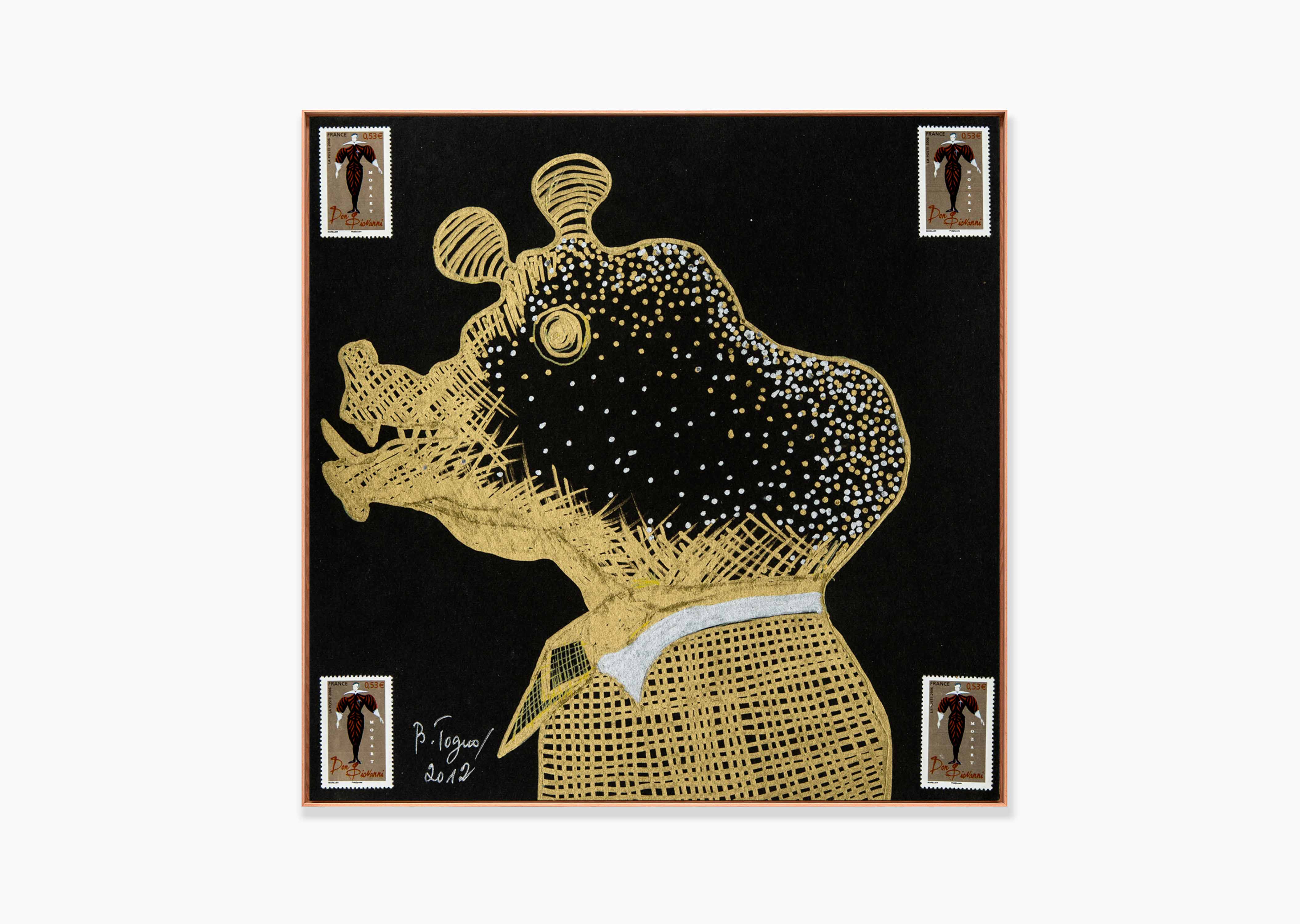 oeuvre Ghost tonight XXIX Barthélémy Toguo