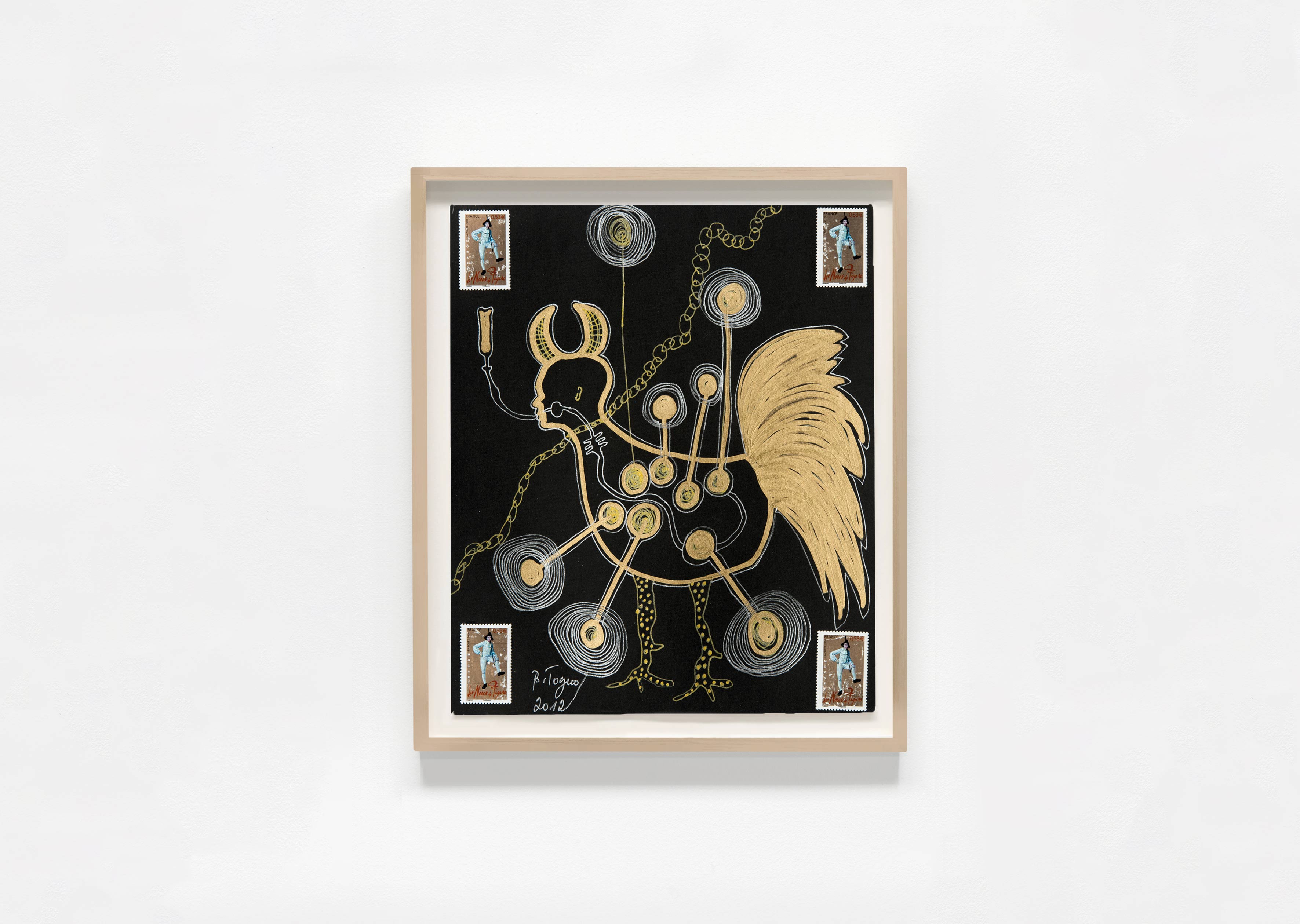 oeuvre Ghost tonight XLII Barthélémy Toguo