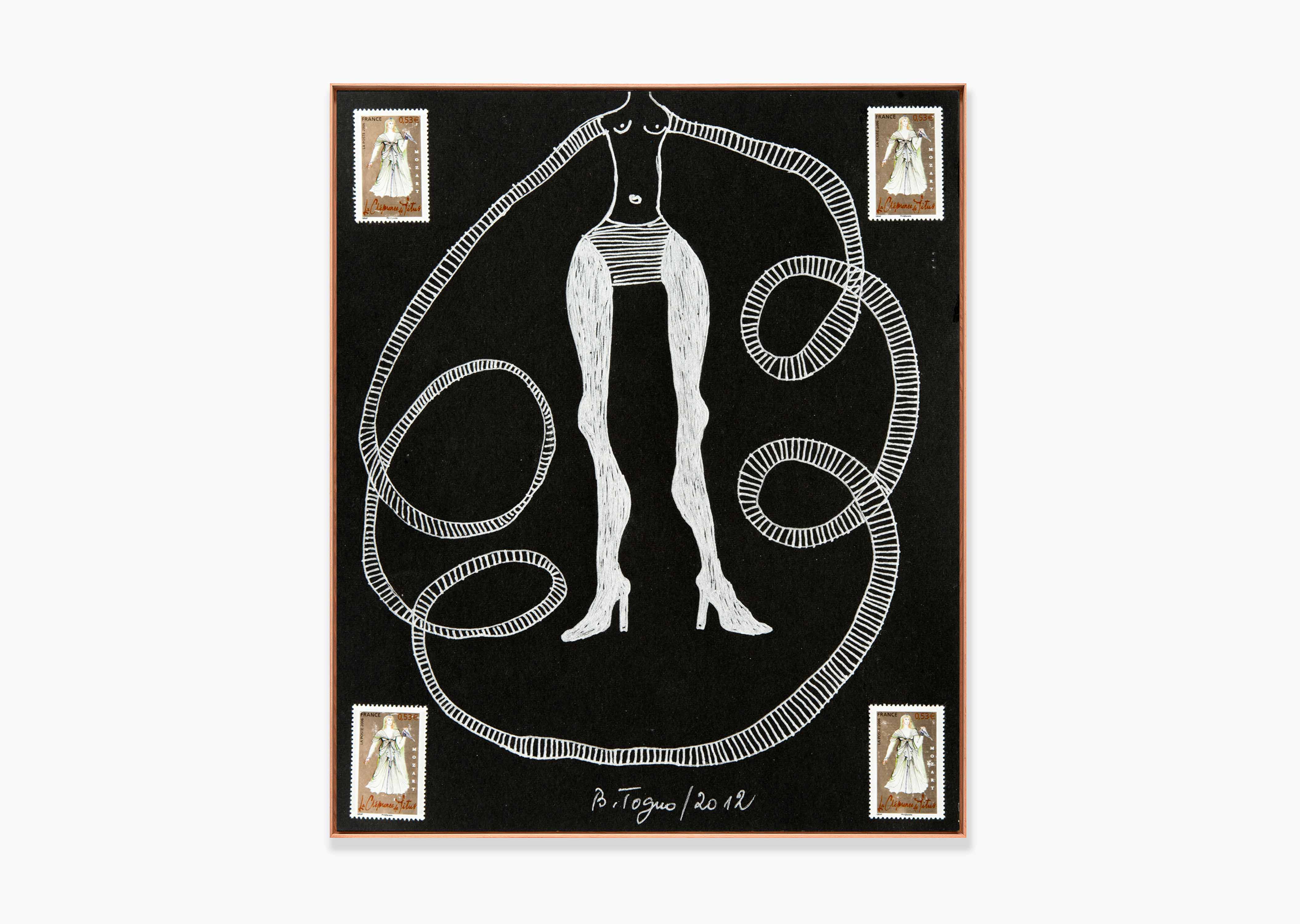 oeuvre Ghost tonight L Barthélémy Toguo