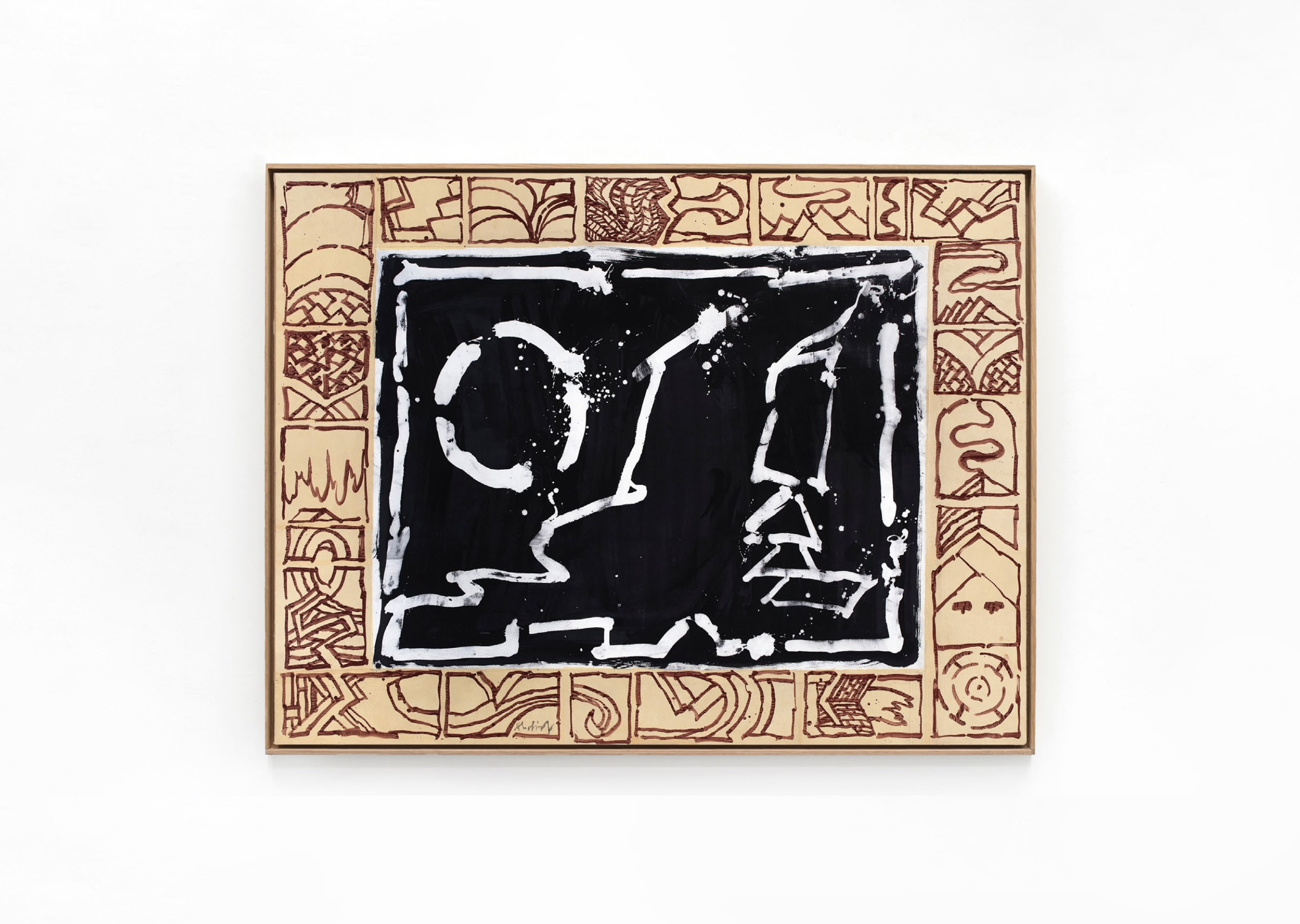 oeuvre Coup de foudre Pierre Alechinsky