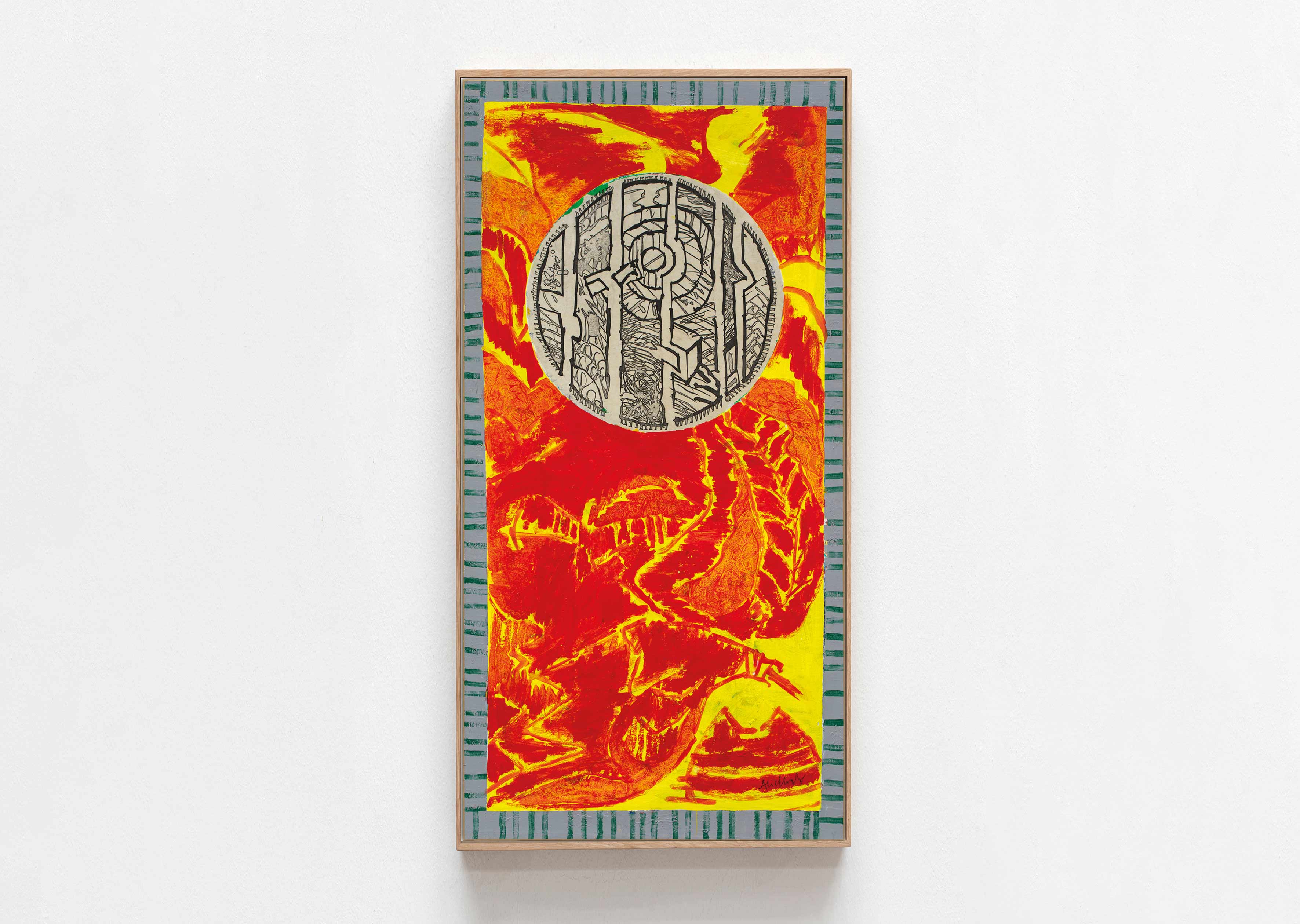 oeuvre Torche Pierre Alechinsky