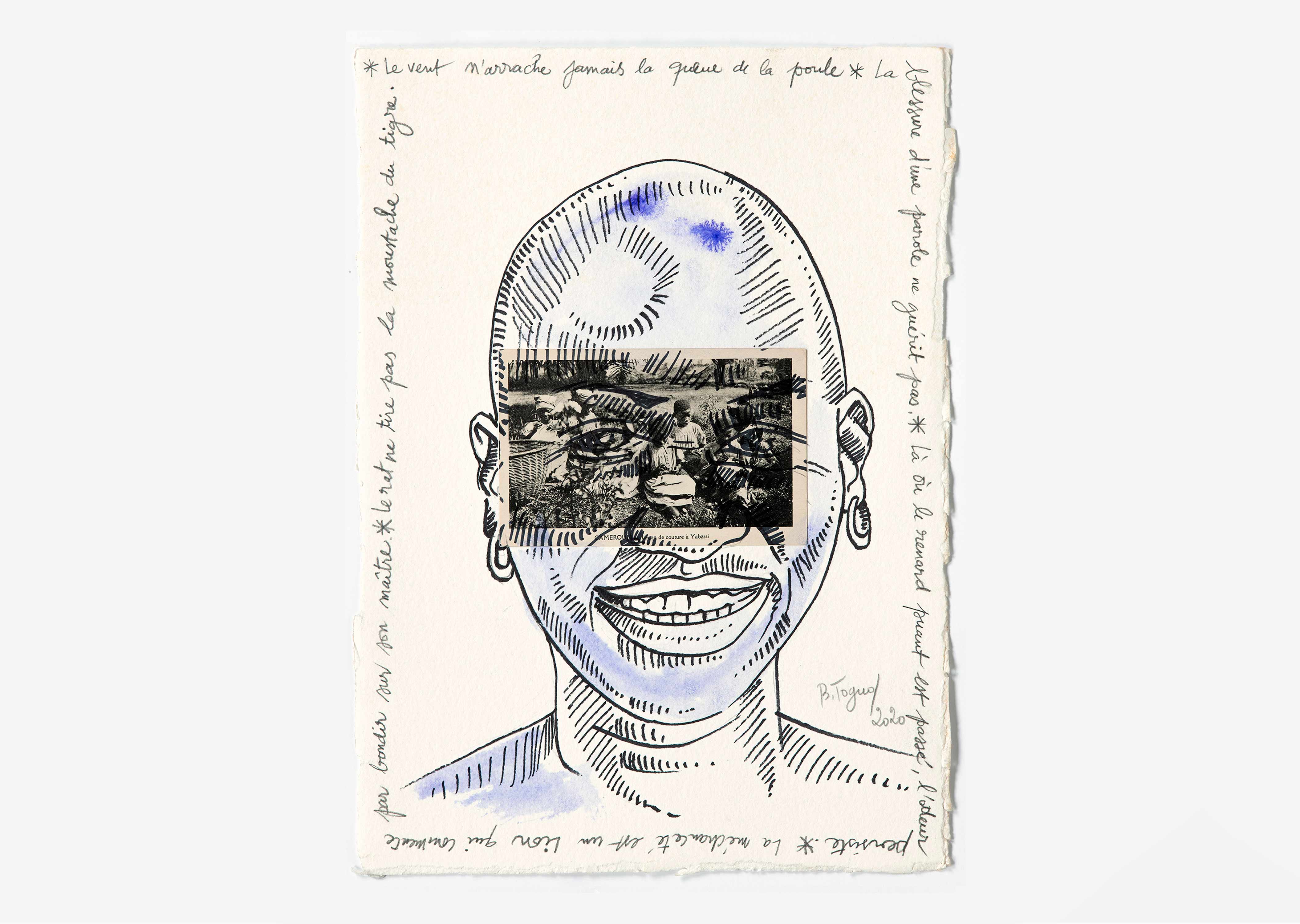 oeuvre Bilongue 1 Barthélémy Toguo