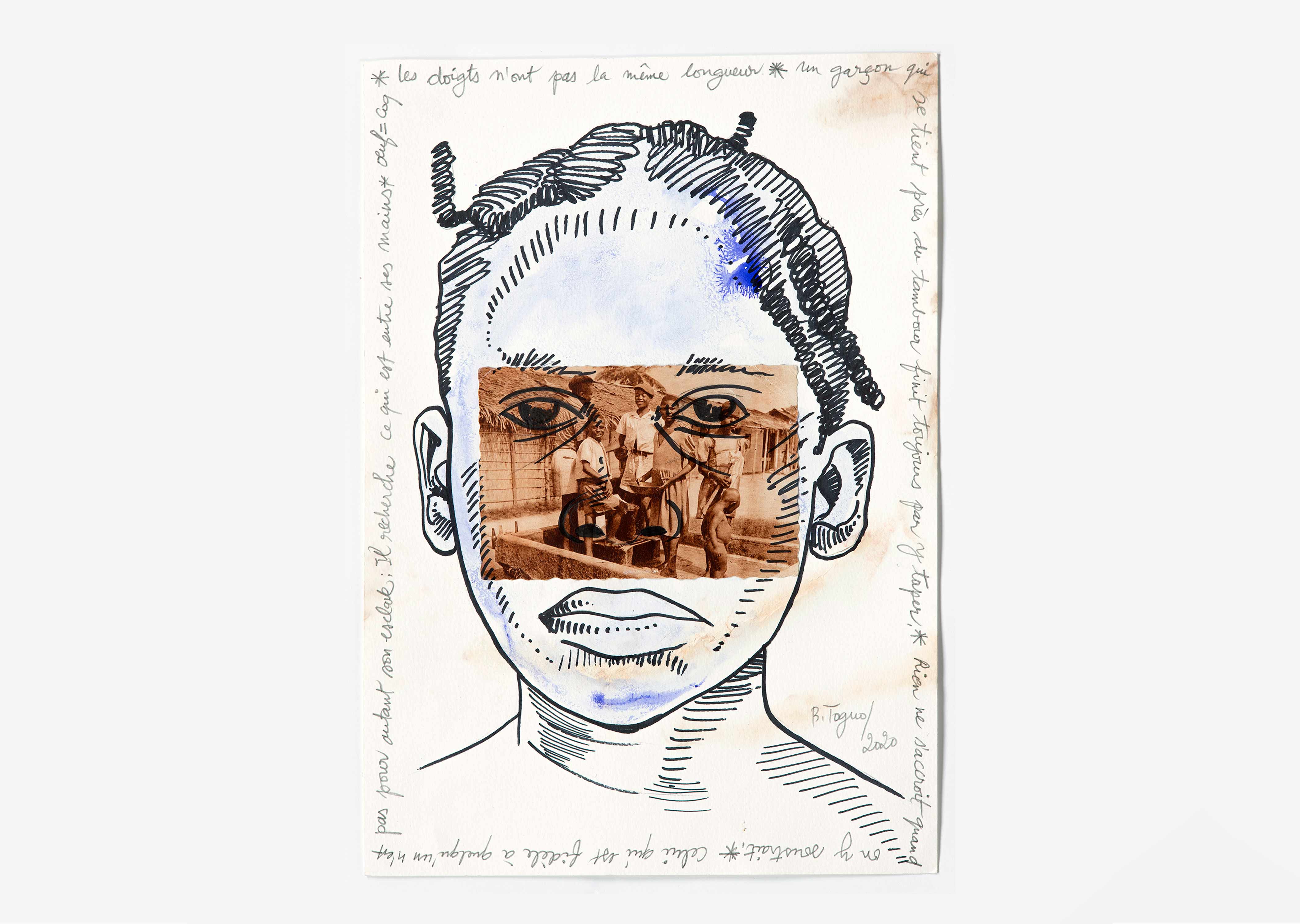 oeuvre Bilongue 2 Barthélémy Toguo