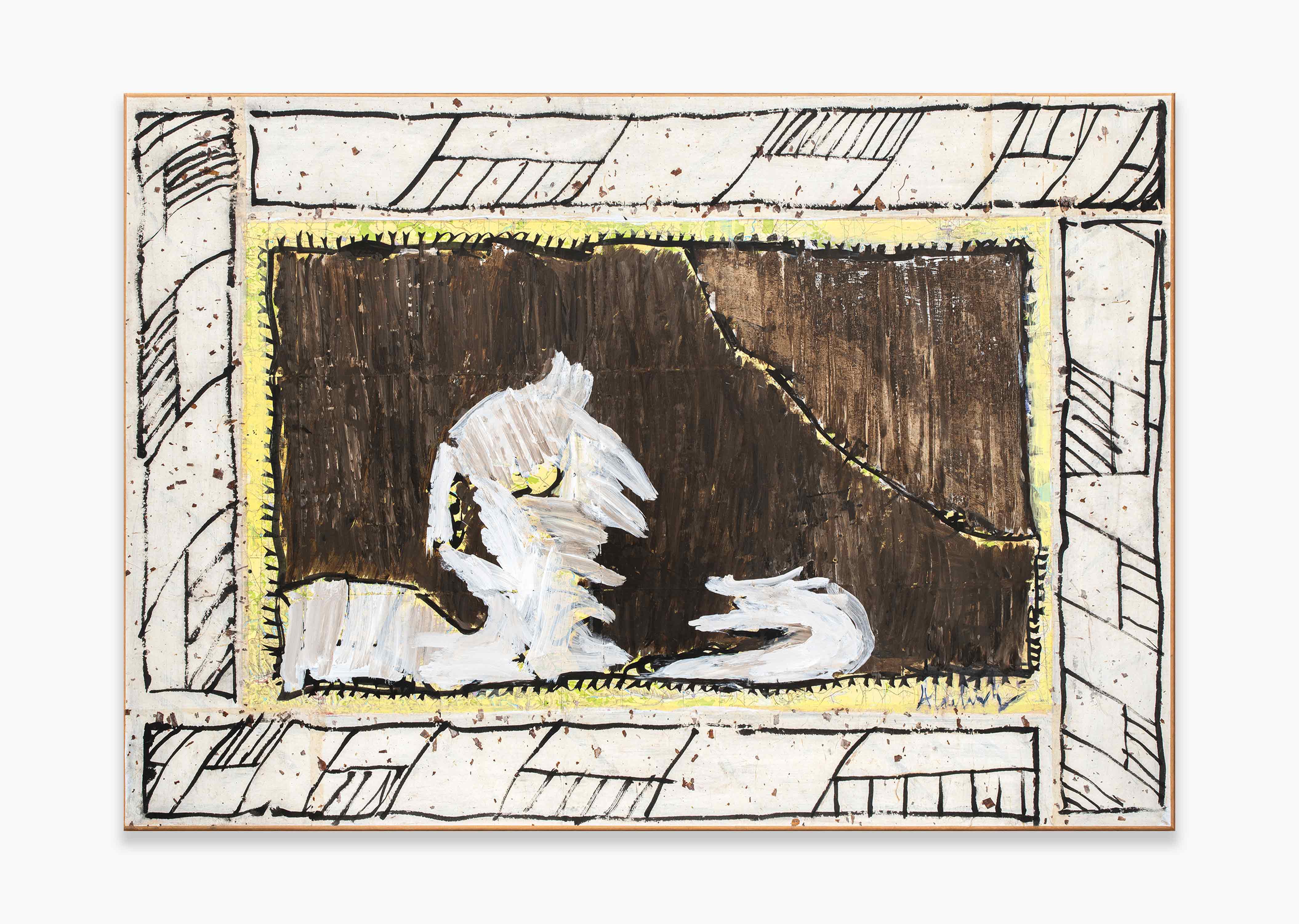 oeuvre L'Esprit de répartie Pierre Alechinsky