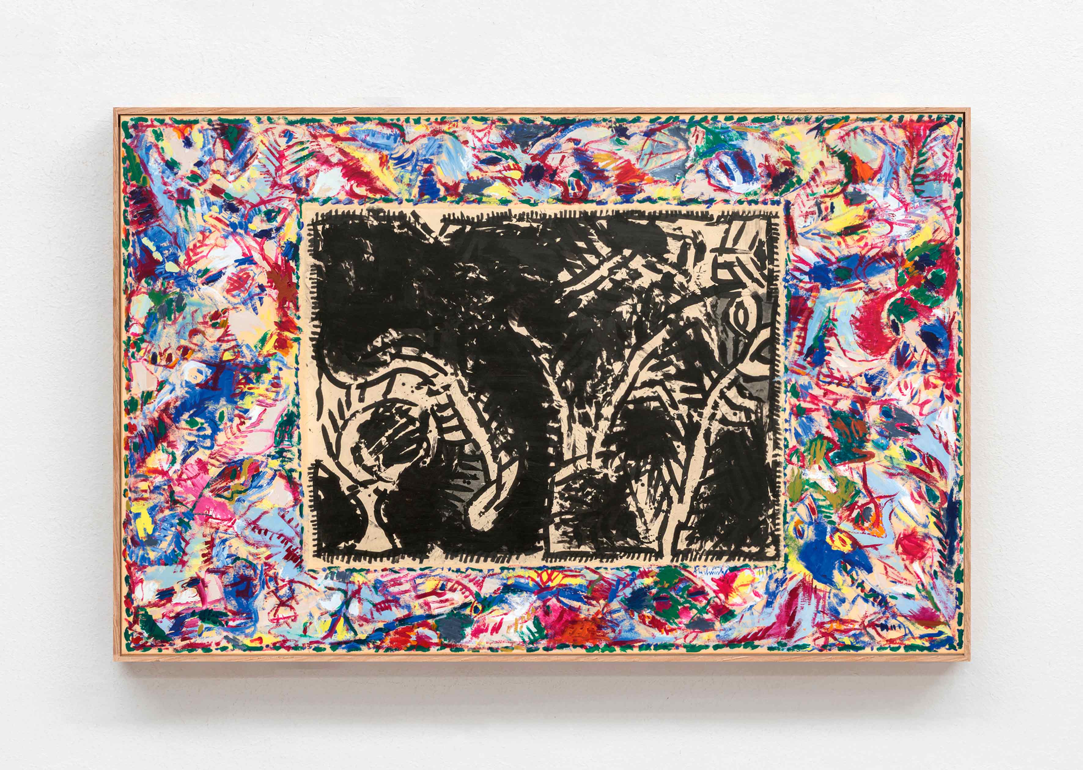 oeuvre Lucioles Pierre Alechinsky